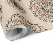 modelontwerp voor mandala cadeaupapier (Rol Hoek)