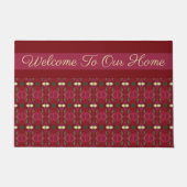 Modelontwerp welkomstontwerp deurmat (Voorkant)