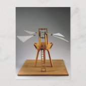 Modelreconstructie van het ontwerp van de da Vinci Briefkaart (Voorkant)