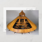 Modelreconstructie van het ontwerp van de da Vinci Briefkaart (Voorkant / Achterkant)