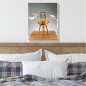 Modelreconstructie van het ontwerp van de da Vinci Canvas Afdruk (Insitu (Slaapkamer))