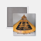 Modelreconstructie van het ontwerp van de da Vinci Magneet (Voorkant / Achterkant)