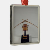 Modelreconstructie van het ontwerp van de da Vinci Metalen Ornament (Rechts)