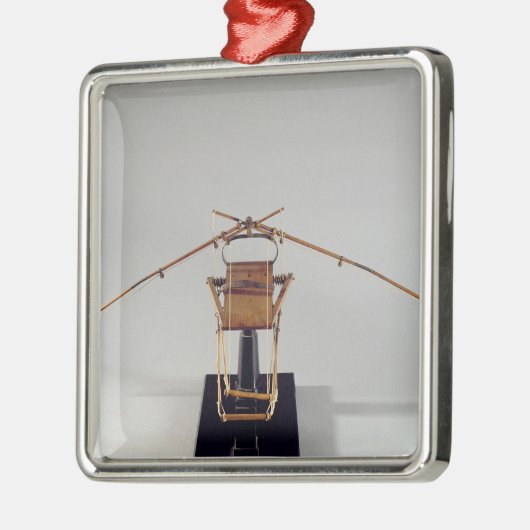 Modelreconstructie van het ontwerp van de da Vinci Metalen Ornament (Links)