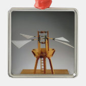 Modelreconstructie van het ontwerp van de da Vinci Metalen Ornament (Voorkant)