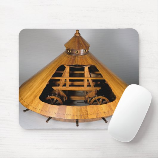 Modelreconstructie van het ontwerp van de da Vinci Muismat (Met muis)