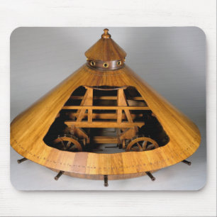 Modelreconstructie van het ontwerp van de da Vinci Muismat