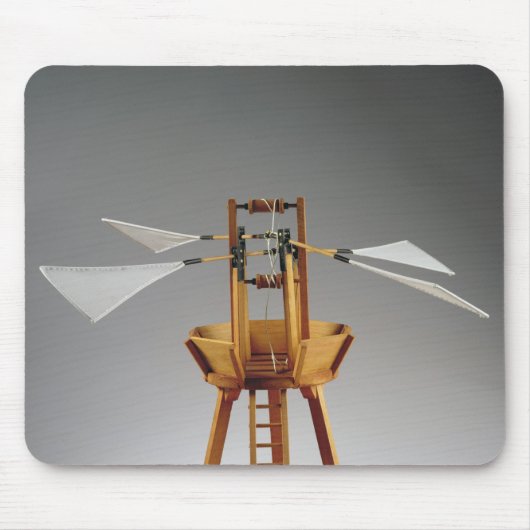 Modelreconstructie van het ontwerp van de da Vinci Muismat (Voorkant)