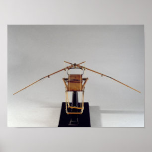 Modelreconstructie van het ontwerp van de da Vinci Poster