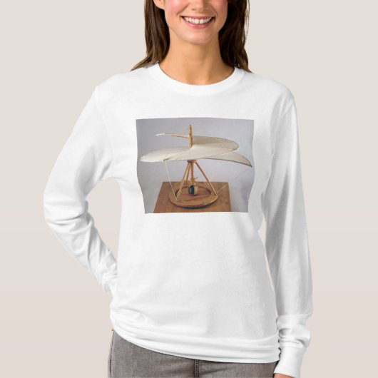 Modelreconstructie van het ontwerp van de da Vinci T-shirt (Voorkant)