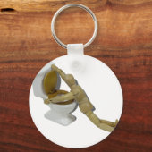 ModelSickIntoToilet110511 Sleutelhanger (Voorkant)