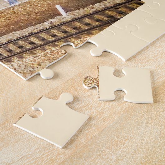 modelspoorlijn legpuzzel (Zijkant)