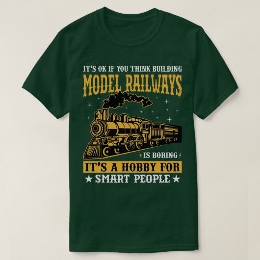 modelspoorlijn t-shirt (Design voorkant)