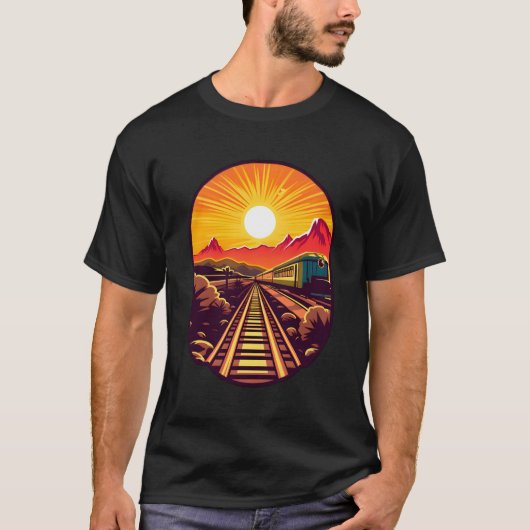 modelspoorweg t-shirt (Voorkant)