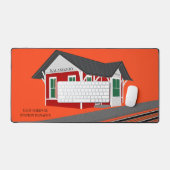Modelspoorweg Treinstation Controller Bureaumat (Keyboard & Muis)