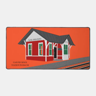 Modelspoorweg Treinstation Controller Bureaumat