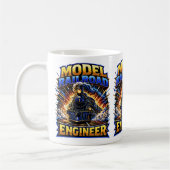 Modelspoorwegingenieur Stoomtrein  Koffiemok (Links)
