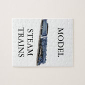 Modelstoamlocomotief Legpuzzel (Horizontaal)