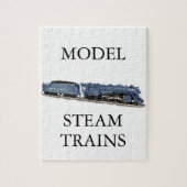 Modelstoamlocomotief Legpuzzel (Verticaal)