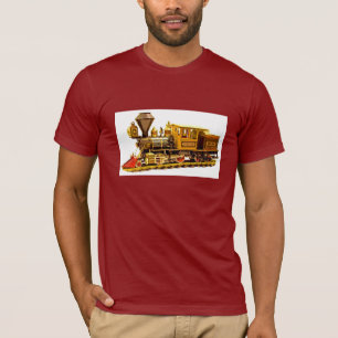 Modelstoamlocomotief T-shirt