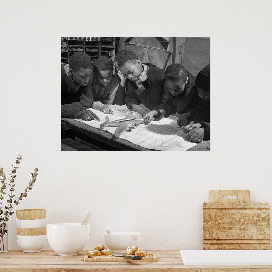 Modelstudenten: 1942 poster (Keuken)