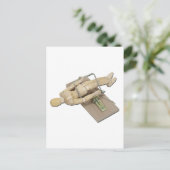 ModelTrappedMouseTrap062011 Briefkaart (Staand voorkant)