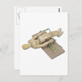 ModelTrappedMouseTrap062011 Briefkaart (Voorkant / Achterkant)