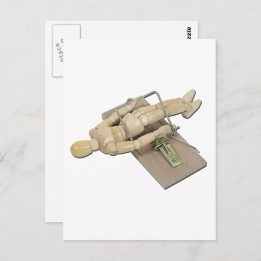 ModelTrappedMouseTrap062011 Briefkaart (Voorkant / Achterkant)