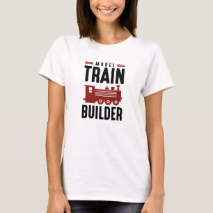 Modeltreinbouwer T-shirt