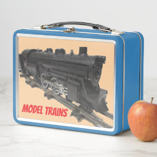 Modeltreinen Metalen Lunchbox