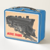 Modeltreinen Metalen Lunchbox (Voorkant)