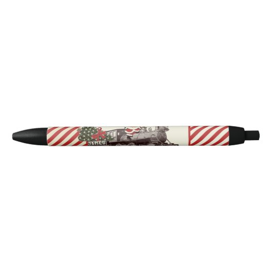 modeltreinen stoommachine zwarte inkt pen (Voorkant)