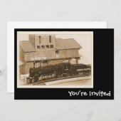 Modeltreinuitnodigingen Kaart (Voorkant / Achterkant)