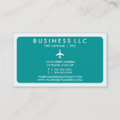 modelvlak (aanpasbare kleur) visitekaartje (Achterkant)