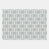 Modemlinks Retro Modern geometrisch patroon Inpakpapier Vel (Voorkant 3)