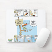 Modemluchtverkeersleidingscommunicatie Muismat (Met muis)