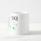 Modemskiën Koffiemok (Voorkant links)