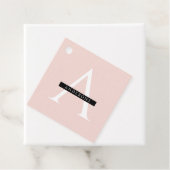 Moden 3Collage Foto & Gray Best Family Gift Bedankjes Labels (In situ)