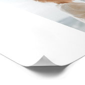 Moden 3Collage Foto & Gray Best Family Gift Poster (Hoek)