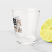 Moden 3Collage Foto & Gray Best Family Gift Shot Glas (Rechts)
