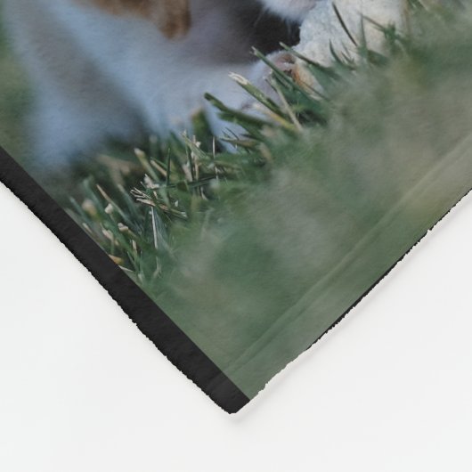 Moden Family PHOTO Collage 13 Afbeelding en Person Fleece Deken (Hoek)