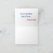 Moden Floral Happy Moederdag Kaart (Binnen)