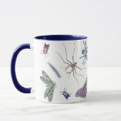 Moden, insecten en spinnen - Mok van de Entomoloog (Links)