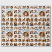 Moden, Minimale Fotoraster met 17 foto's Cadeaupapier (Vlak)