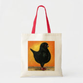 Modena Black Schietti Pigeon Tote Bag (Voorkant)