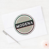 Modena City Pride Emblem – Italian Identity Ronde Sticker (Envelop)