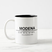 Modena Coordinaten - Modena Coordinates Tweekleurige Koffiemok (Links)