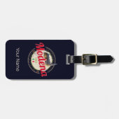 Modena Emilia-Romagna Balsamic Italië Souvenir Bagagelabel (Voorkant horizontaal)