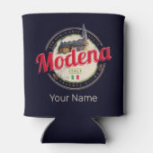 Modena Emilia-Romagna Balsamic Italië Souvenir Blikjeskoeler (Achterkant)