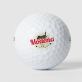 Modena Emilia-Romagna Balsamic Italië Souvenir Golfballen (Voorkant)